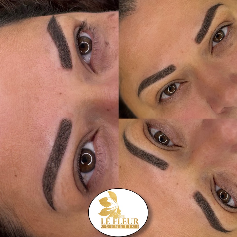 Powder Brows Vorher Nachher